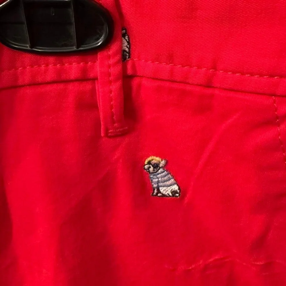 Talbots frenchie Red chino trousers. Size: 16